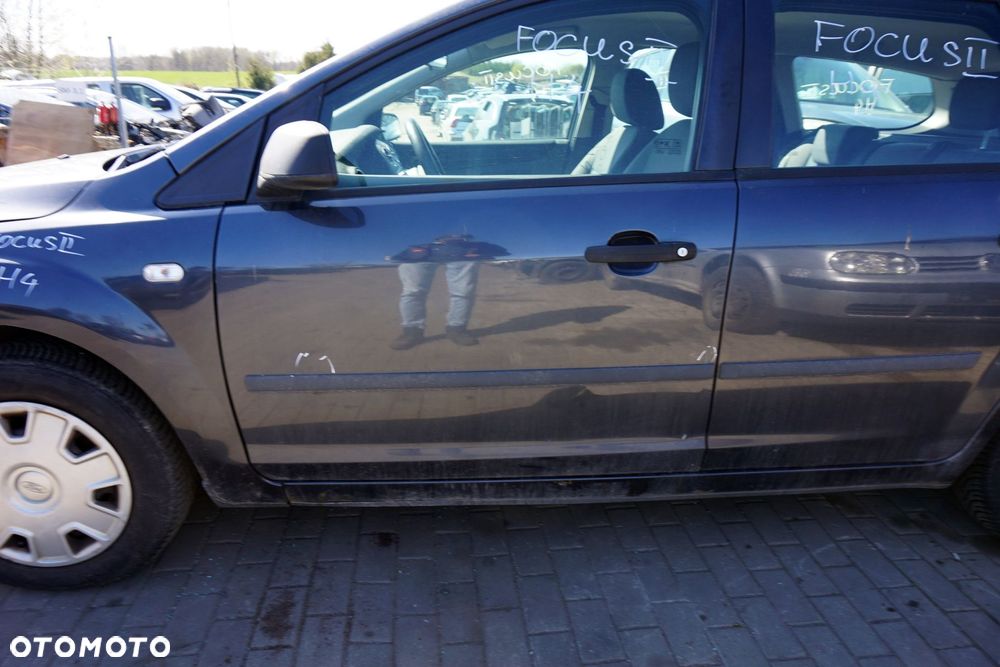 DRZWI PRZEDNIE LEWE FOCUS II MK2 KOMBI H4  SZARY SEA GREY FORD 2004-2008 - 3