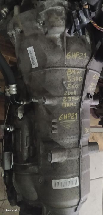 Motor Bmw 530D 235cv E60 E61 M57 306D3 2008 caixa velocidades 6HP21 - 10