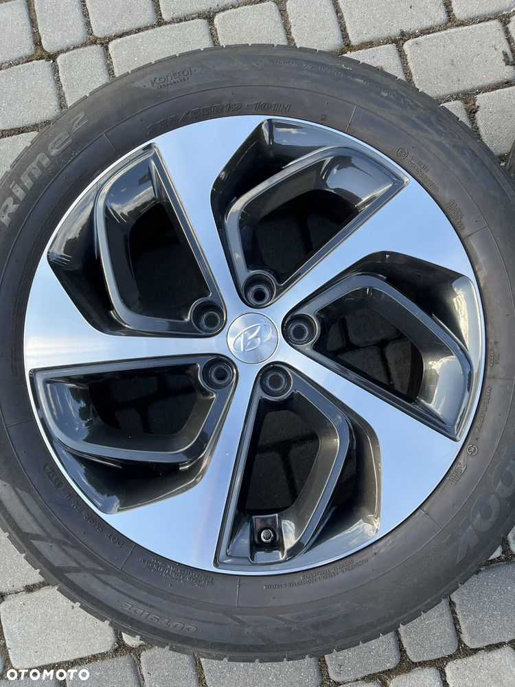 Alufelgi 5x114,3 19 cali Hyundai Santa Fe Tucson opony 235/55/19 - 5