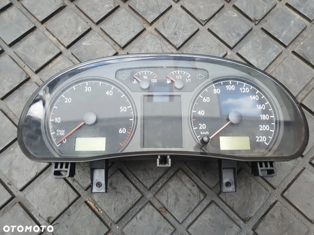 LICZNIK ZEGARY VW POLO 9N 1.2 6V 6Q0920800P EUROPA - 1
