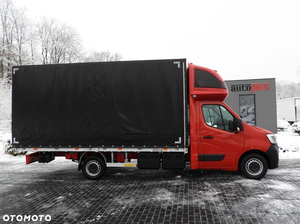 Renault MASTER PLANDEKA 10 PALET WEBASTO TEMPOMAT LEDY PNEUMATYKA KLIMATYZACJA  165KM - 8