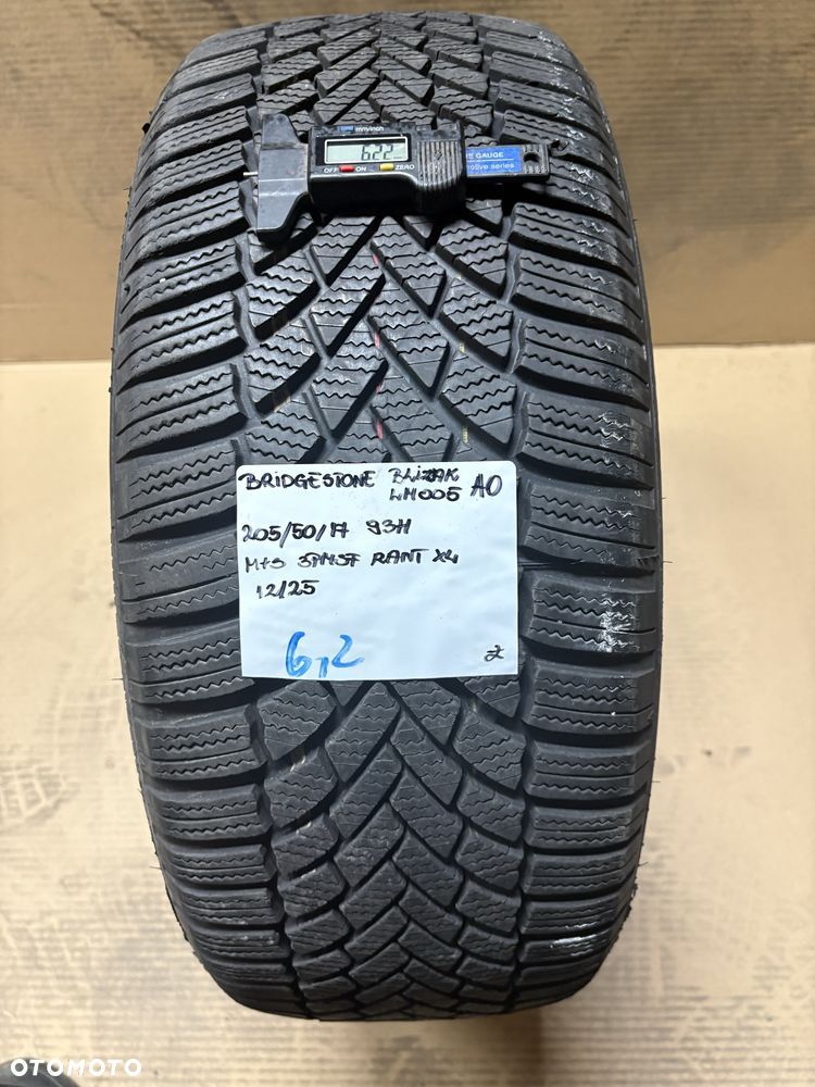 1x 205/50R17 93H BRIDGESTONE BLIZZAK LM005Z AO opona zimowa M+S 3PMSF RANT XL - 1