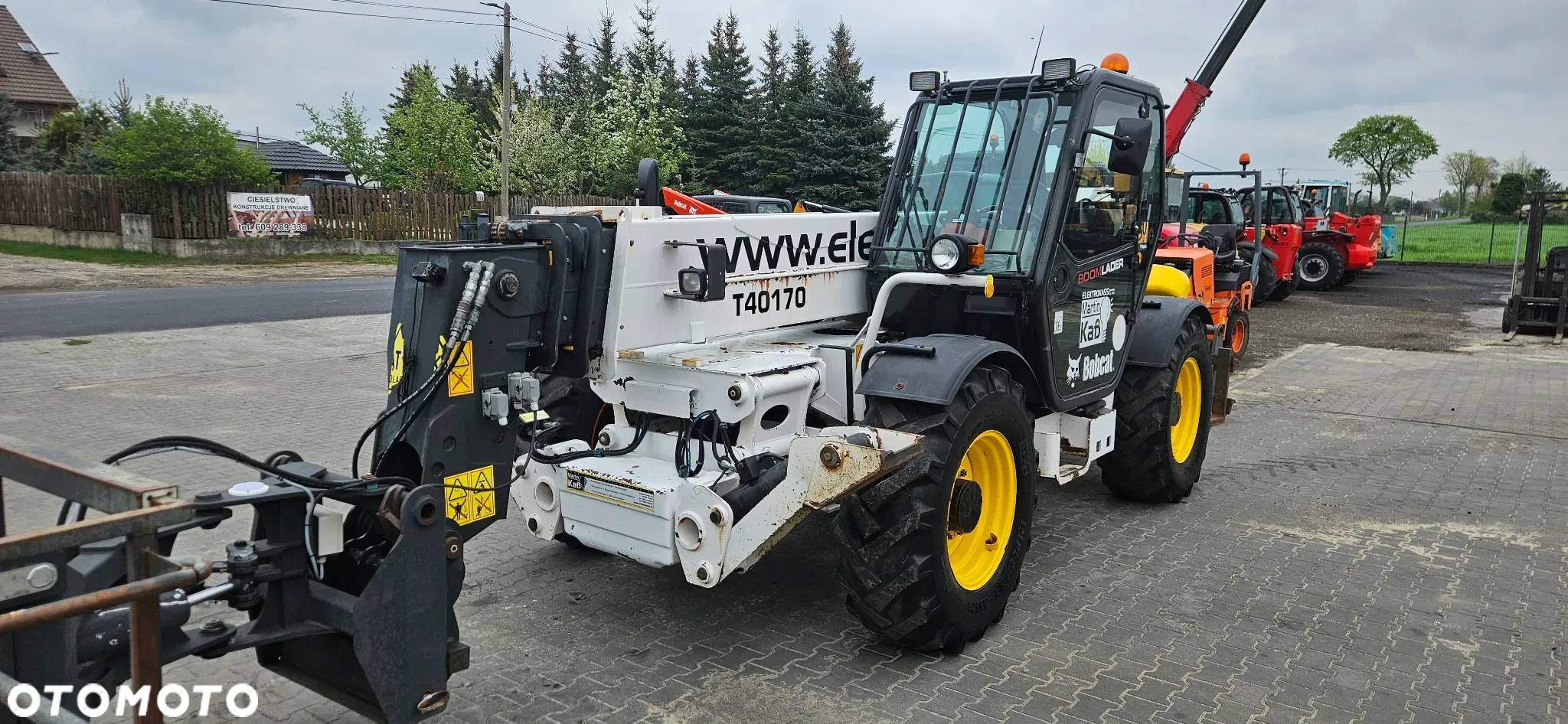 Bobcat T40170, 17 metrów, kosz radio tylko 2200Mtg! z Niemiec - 4