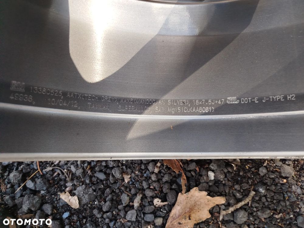 Felgi Opel Adam Corsa 18x7,5 ET47 4x100 Super stan proste - 8