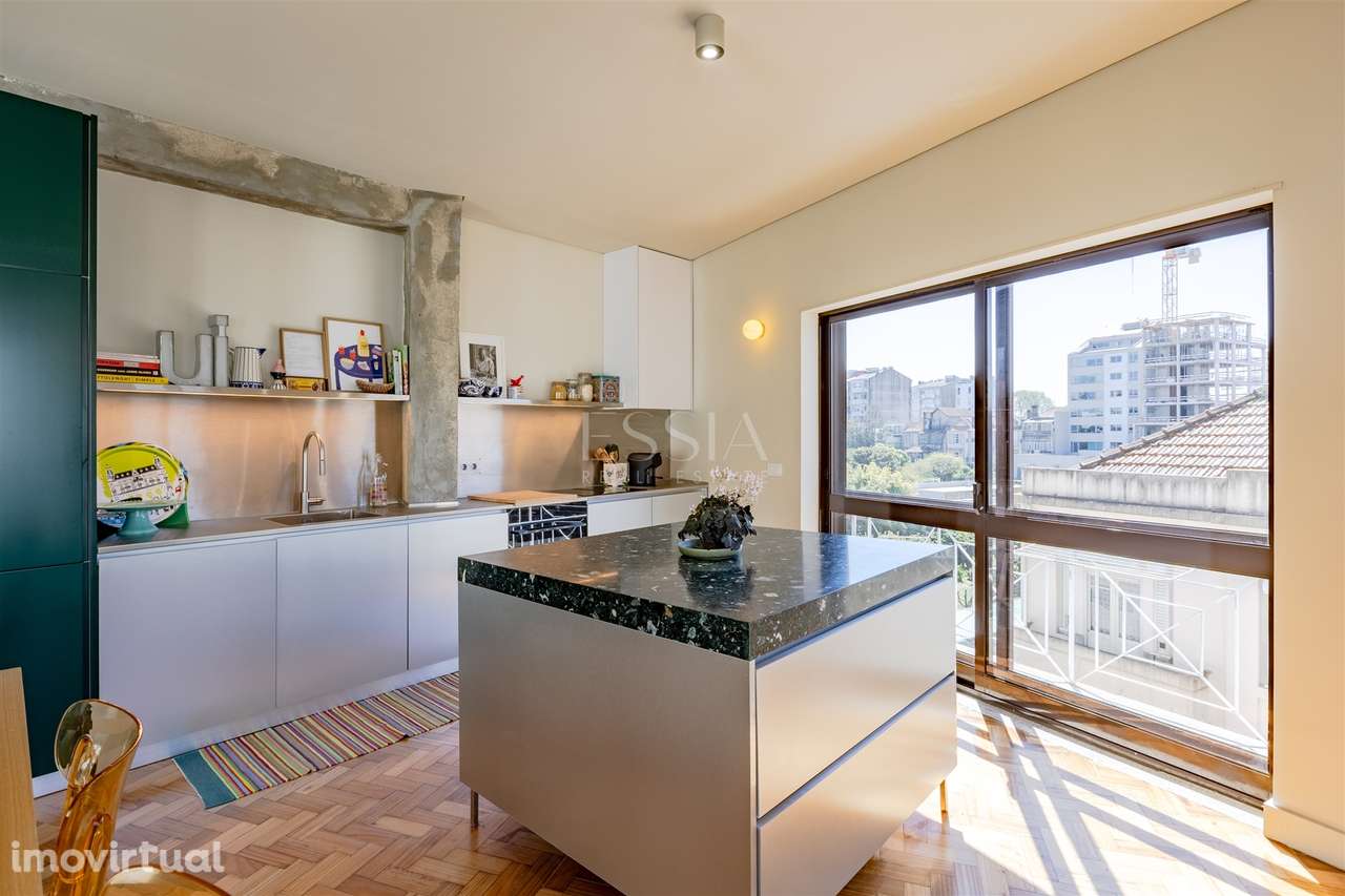 Apartamento T1+1 Remodelado para Arrendar na Boavista - Grande imagem: 3/35