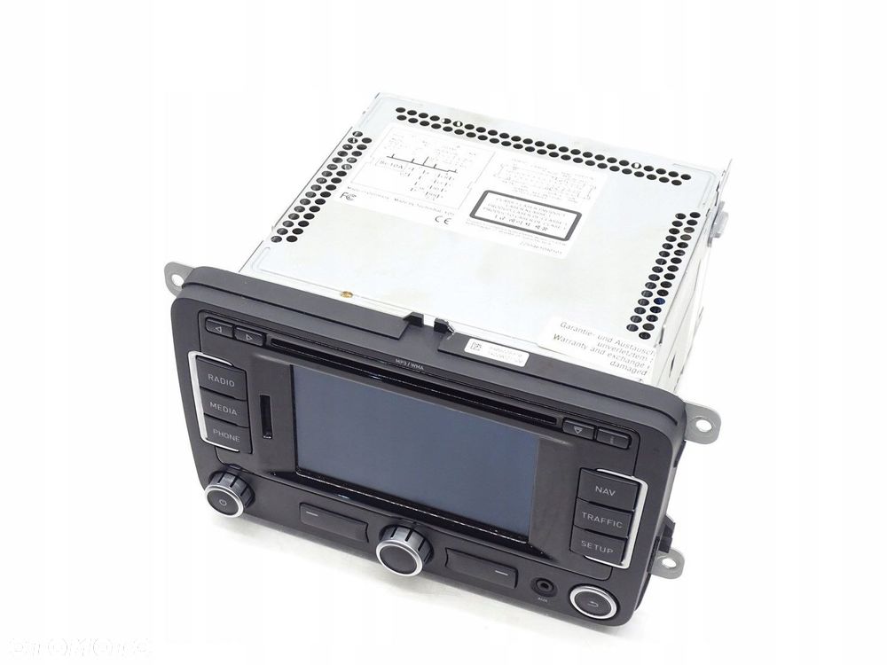 RADIO RADIOODTWARZACZ CD MP3 AUX NAWIGACJA SEAT LEON II 2 LIFT 5P0035191D - 2