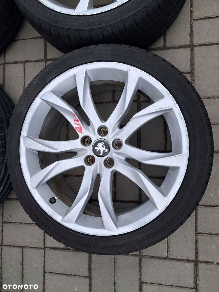peugeot rcz felgi aluminiowe 19" koła 235/40r19 lato 5x108 et 27 8,5 - 10