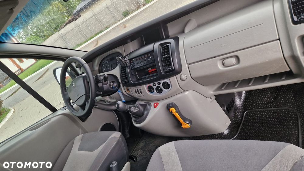 Renault TRAFIC L2H1 Długi Klima Elektryka Navi Tempomat Dubel Kabina 6os Brygadówka - 20