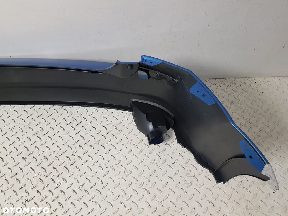 FABRYCZNIE NOWY ORYGINALNY ZDERZAK TYLNY TYŁ 4xPDC FORD FOCUS MK2 II 2 HB  03-08 BLAU 4m51-a17906-a - 6