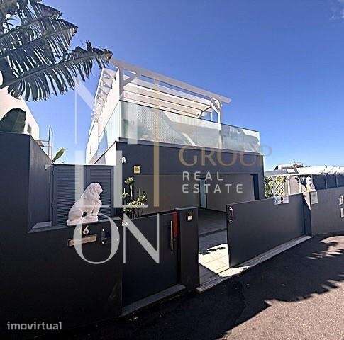 Moradia vista mar, com 3 apartamentos em AL nos Reis Magos. - Grande imagem: 2/32