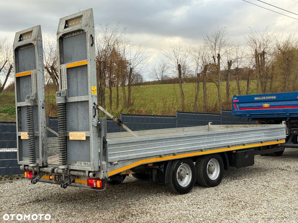 Schwarzmuller * Przyczepa do Przewozu Maszyn Koparek * Schwarzmuller Moslein * Najazdy * Jak NOWA - 22