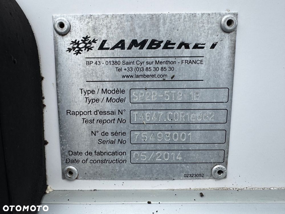 Lamberet TK SLXe300 ładna Import France - 25