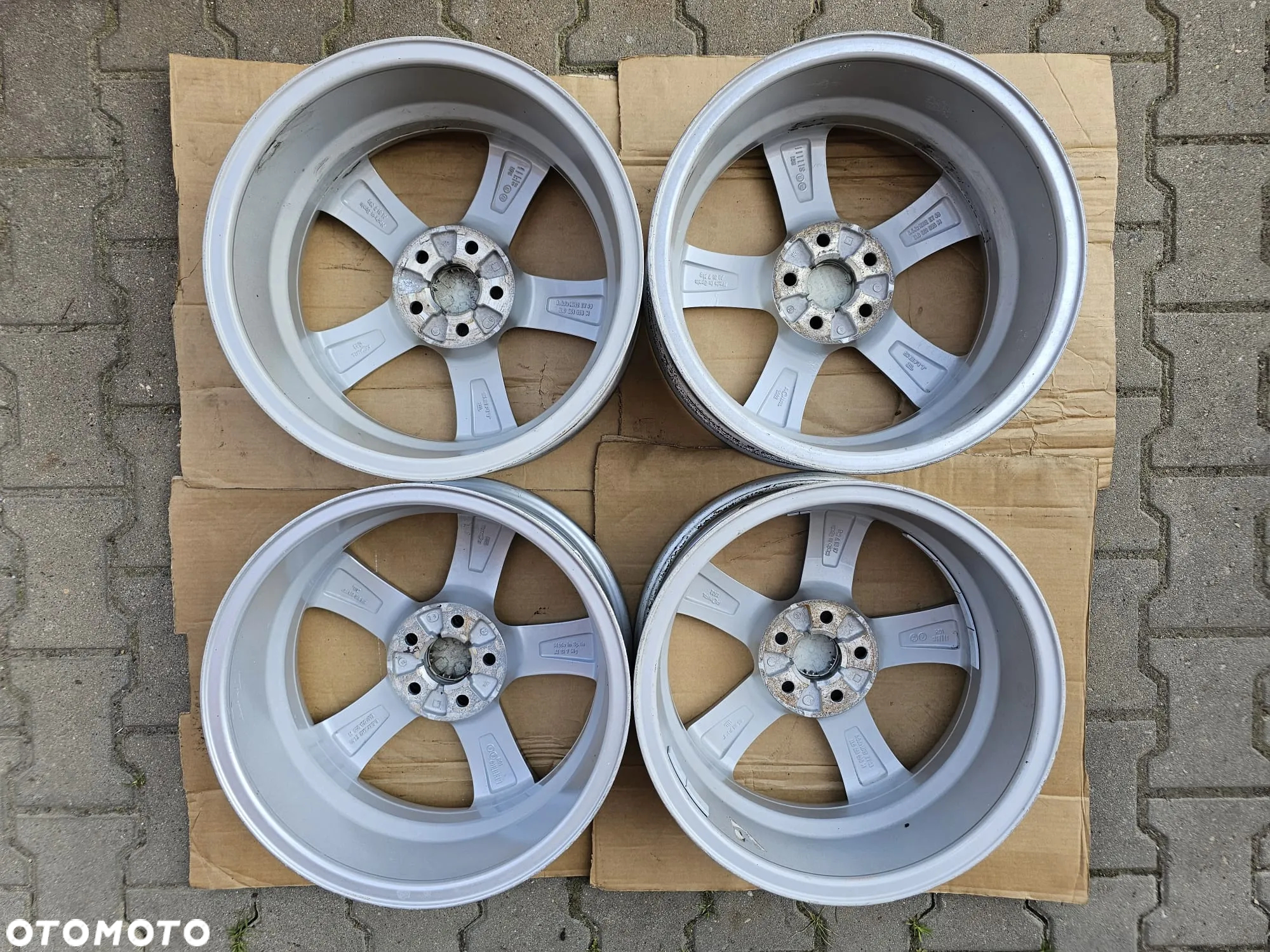 6,5J 16'' ET43 5x100 Seat OE Ibiza Leon Toledo Cordoba Skoda Fabia Octavia Volkswagen Golf 6L0601025M - 7
