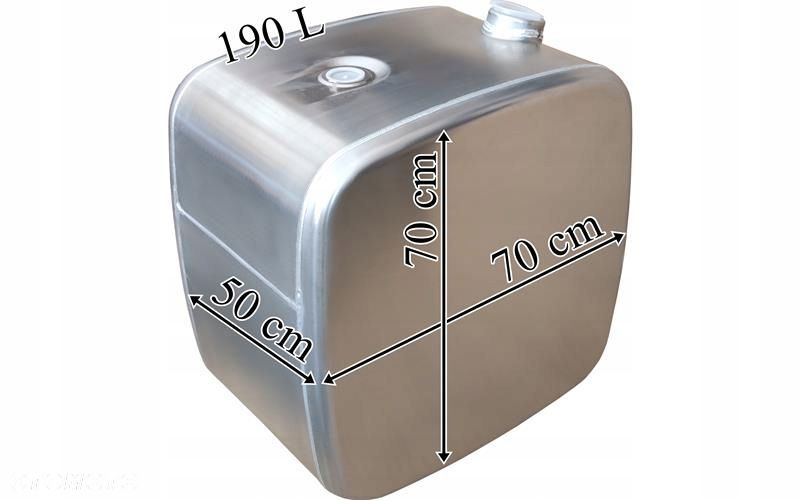 ZBIORNIK PALIWA MERCEDES ACTROS 190L 500X700X700 - 2