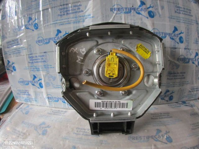 Airbag Condutor EHM000260PMA MG ZR 2001 1.4I 103CV 5P VERMELHO - 2