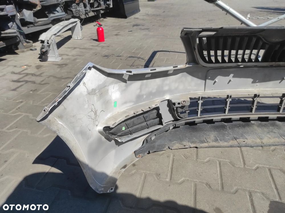 ZDERZAK PRZÓD PRZEDNI SKODA FABIA 2 LIFT ROOMSTER LA7W 9156 SREBRNY WYSYŁKA !!!! - 7