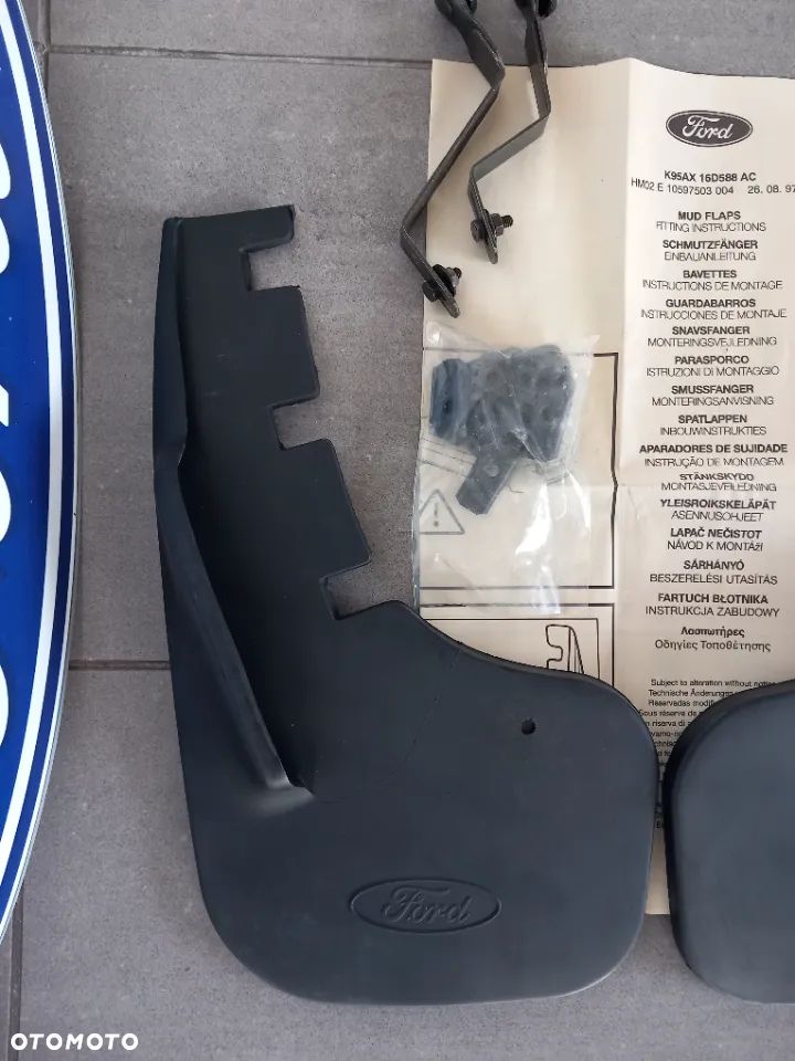 Chlapacze Ford Tył, Dopasowane Do Ford Escort Combi 08/1990 1038344 - 6