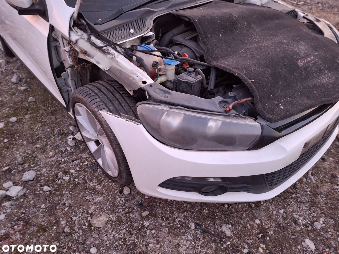 VW SCIROCCO ĆWIARTKA FARTUCH PRAWY PRZÓD PODŁUŻNICA - 1