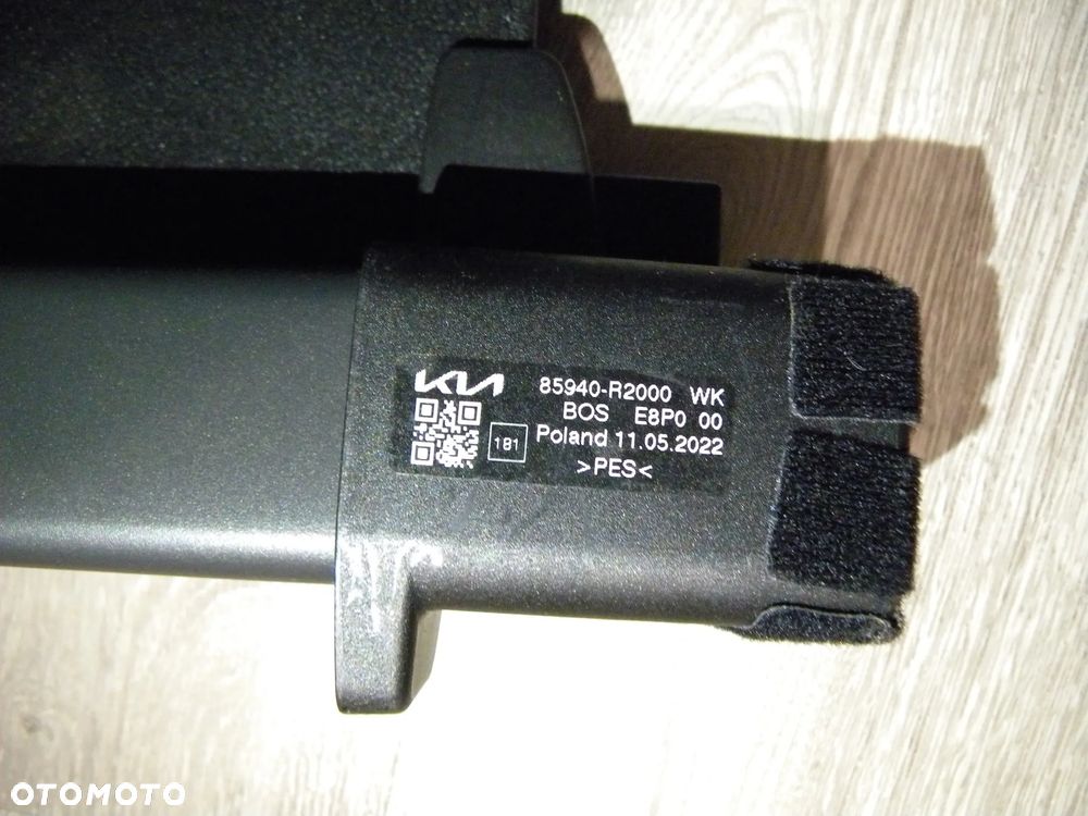 JAK NOWA ORYGINALNA ROLETA BAGAŻNIKA KIA SPORTAGE V 5 21-25 CZARNA FV NQ5e 85940-R2000 - 9