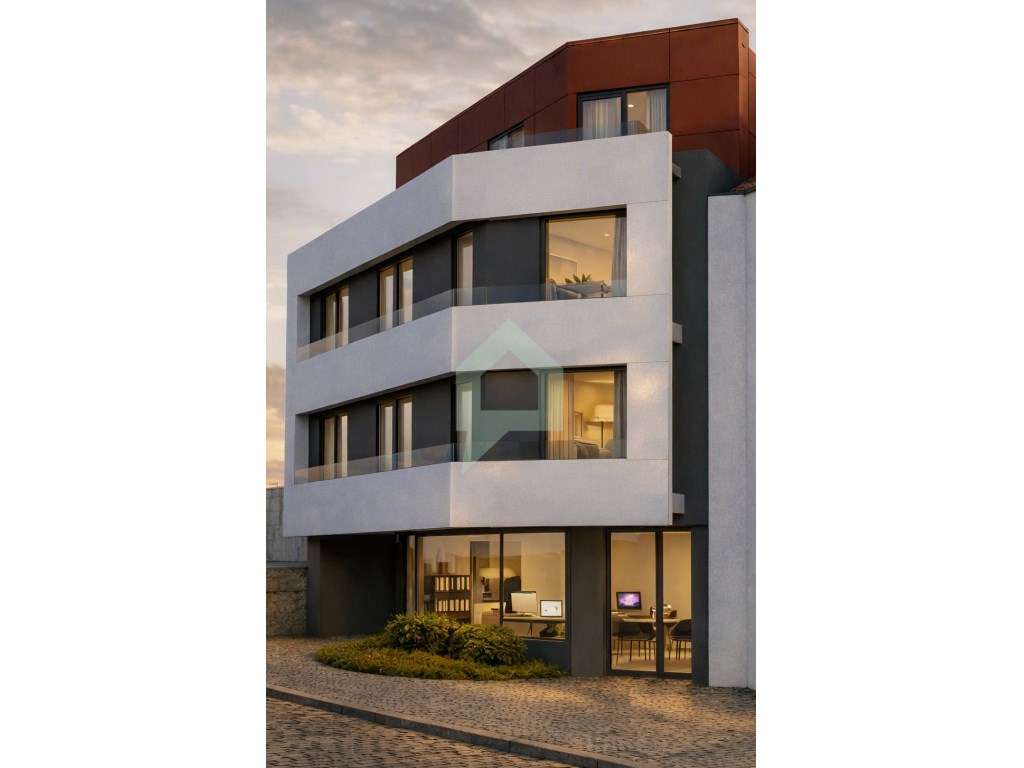 Apartamento T1 no novo 'Edificio Essentia' no coração de Barcelos - Grande imagem: 4/8