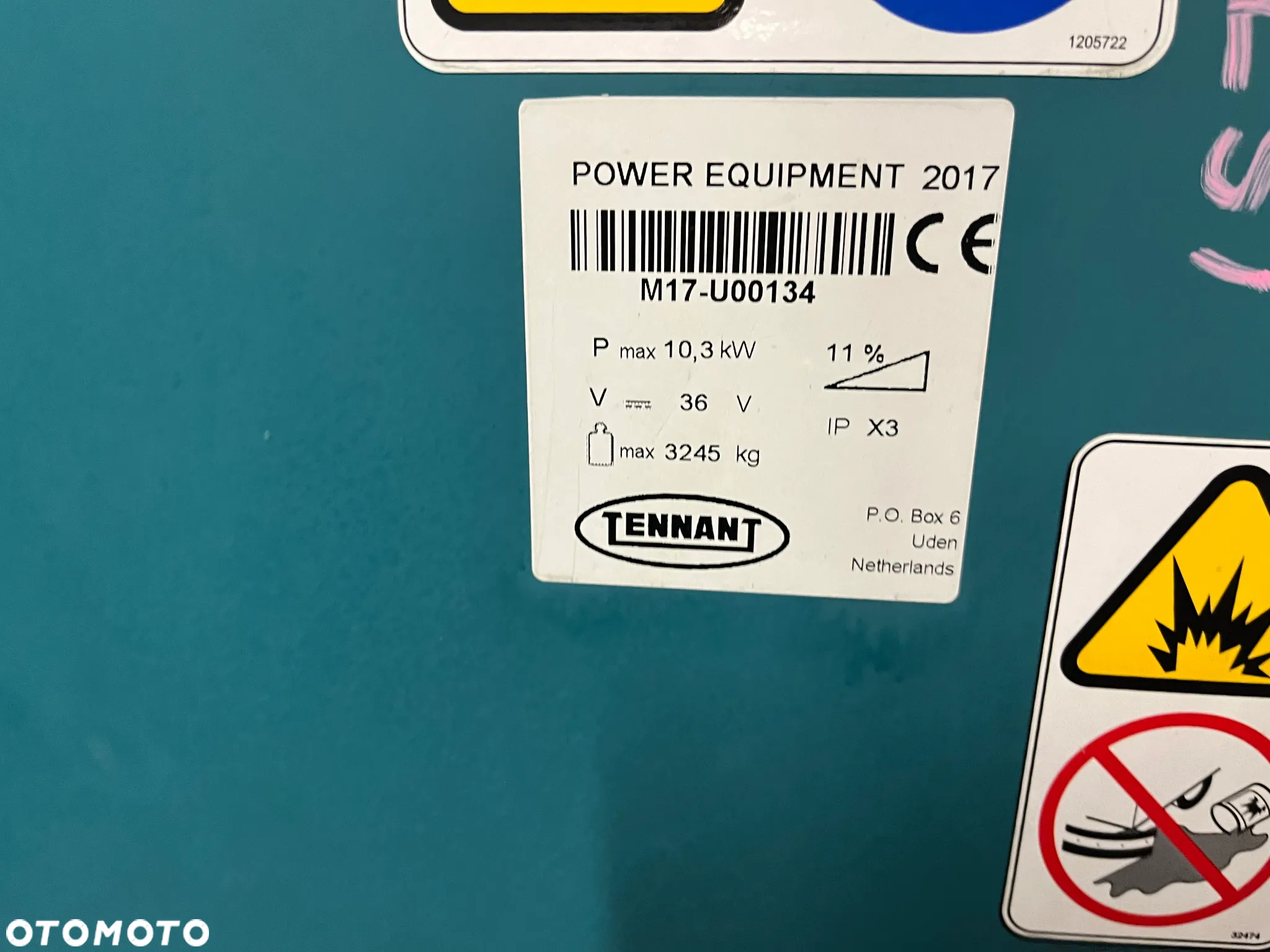 Inny TENNANT M17 - 12