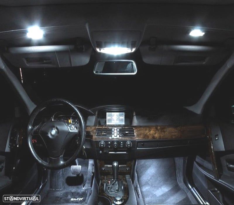 KIT COMPLETO 20 LAMPADAS LED INTERIOR PARA BMW E60 E61 M5 525XI 525I XDRIVE 530I 530XI 540I 545I 550 - 2