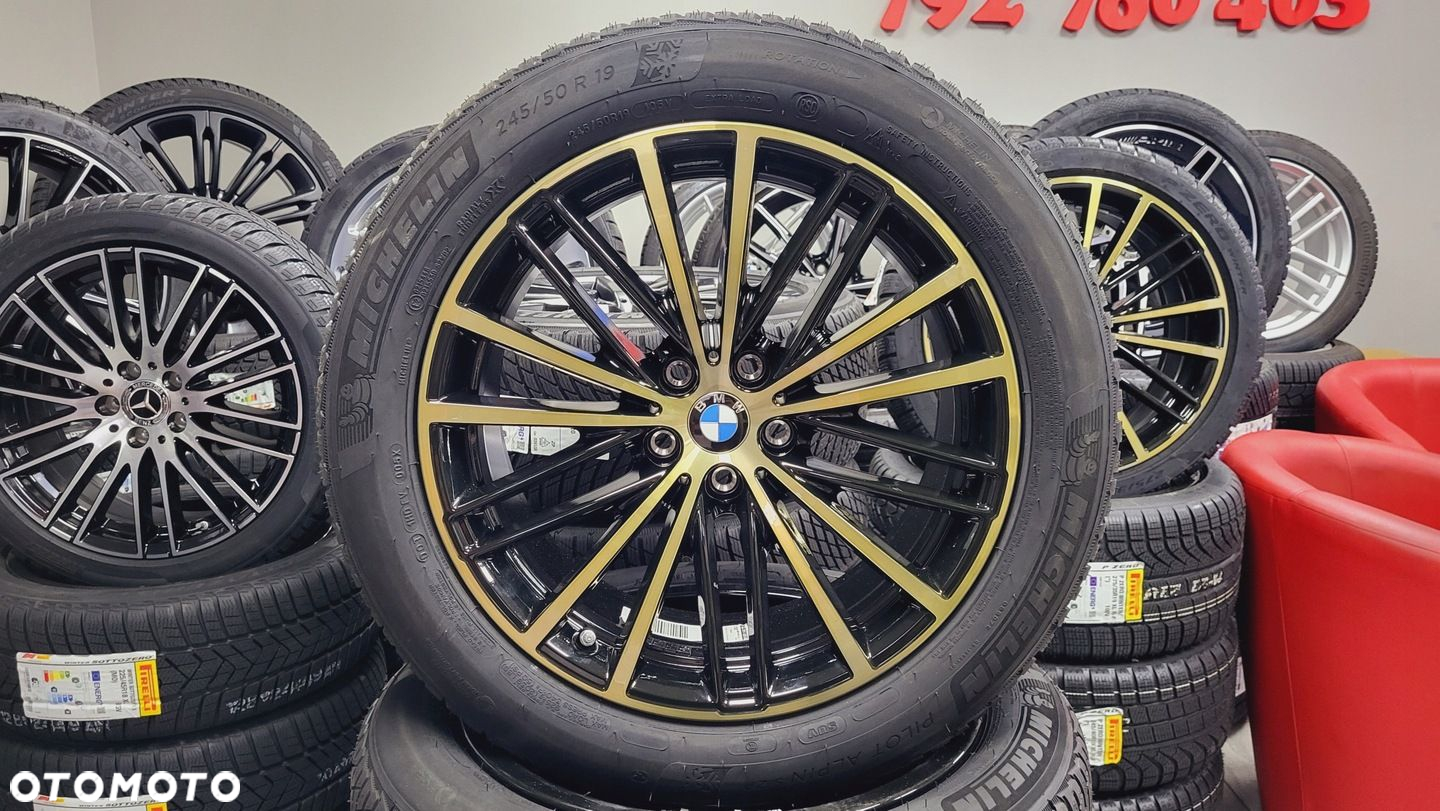 Zimowe 19 ORYGINAŁ BMW , X3 G01 X4 G02 Nowe Oryginalne GOLD Złote - 4