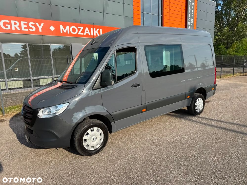 Mercedes-Benz Sprinter 319, 3.0 190KM, L2H2, Brygadówka 6os, Automat, Bardzo zadbany - 2