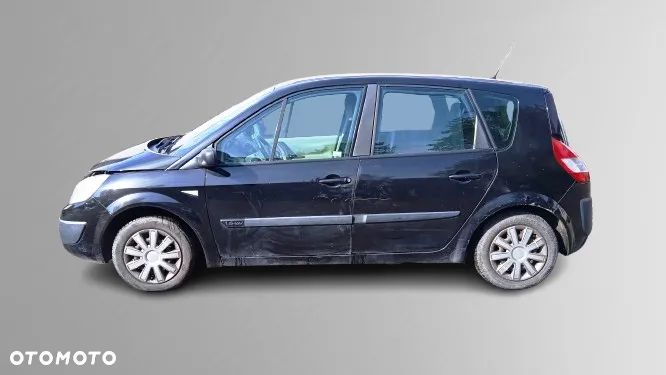 Na części Renault Scenic II 1.6 benzyna silnik skrzynia drzwi maska klapa lakier NV676 szyby zawieszenie fotel kanapa lampa hak wnętrze lusterka zderzak błotnik belka - 8
