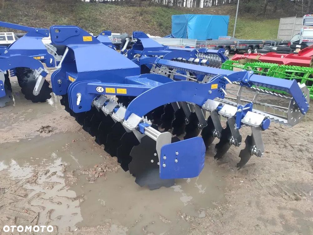Agregat talerzowy Brona talerzowa 2,5m 2,7m 3,0m POSZERZANA wałdaszkowy packera rurowy strunowy Metal-Technik - 3