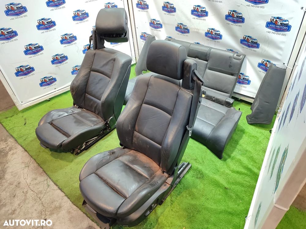 INTERIOR PIELE / SCAUNE + BANCHETE BMW E93 320D 2013 2.0 DIESEL / DECAPOTABILĂ (CABRIOLET) 2005-2013 COD OEM 52107253755 / 52107253707 / 52107253708 / 52107253756 - 3