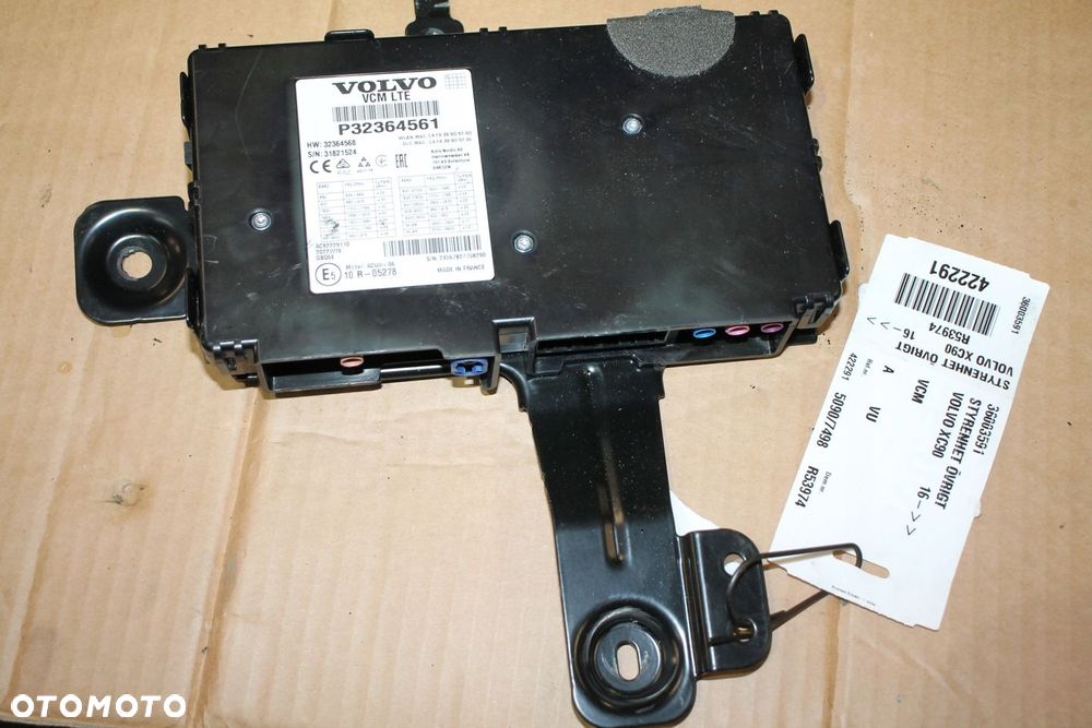 VOLVO V90 S90 XC90 XC60 V60 S60 XC40 MODUŁ STEROWNIK VCM P32364561 - 1