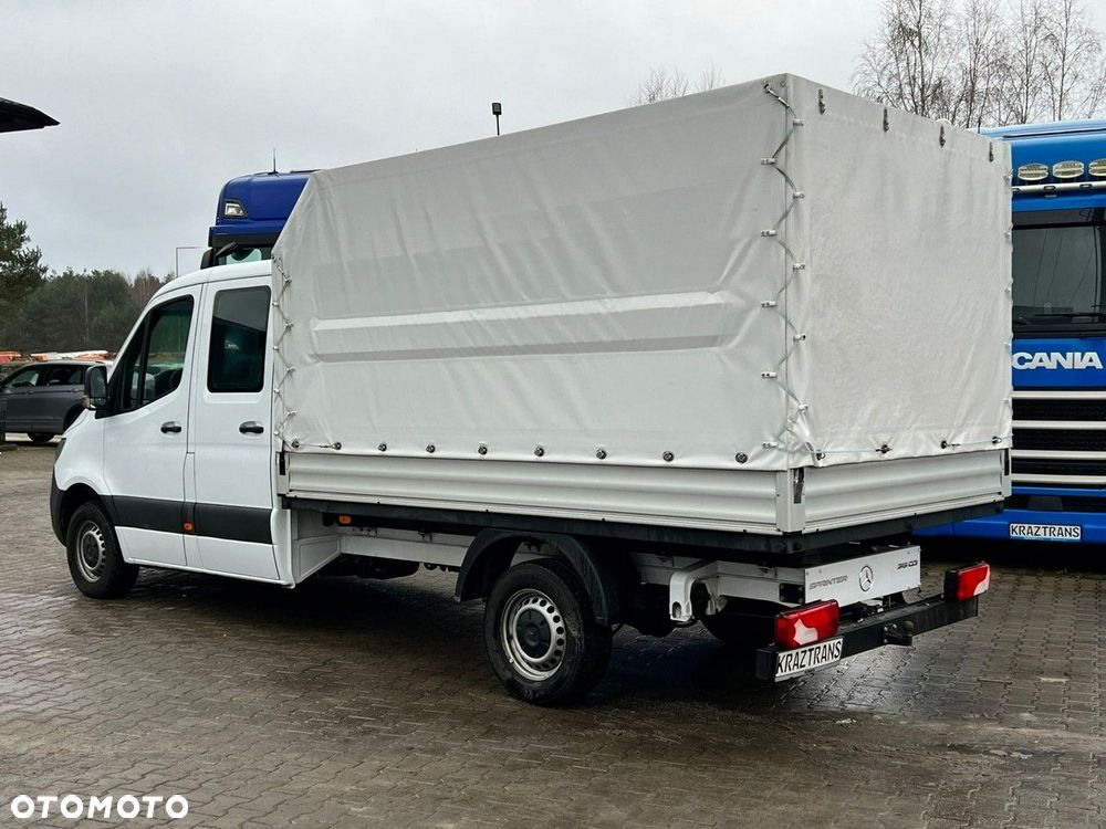 Mercedes-Benz Sprinter 315 CDI MAX burtowy skrzynia Doka brygadiera 6-cio miejscowy z Niemiec 3,4m paka 2021 - 8