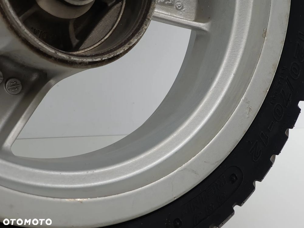 FELGA TYL KOLO  OPONA 120/70-12  PEUGEOT E-VIVACITY - 14