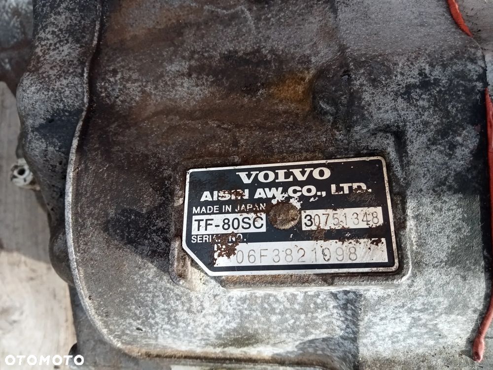 skrzynia biegów volvo xc 90 2.4 d 5 tf80sc 30751348 - 3