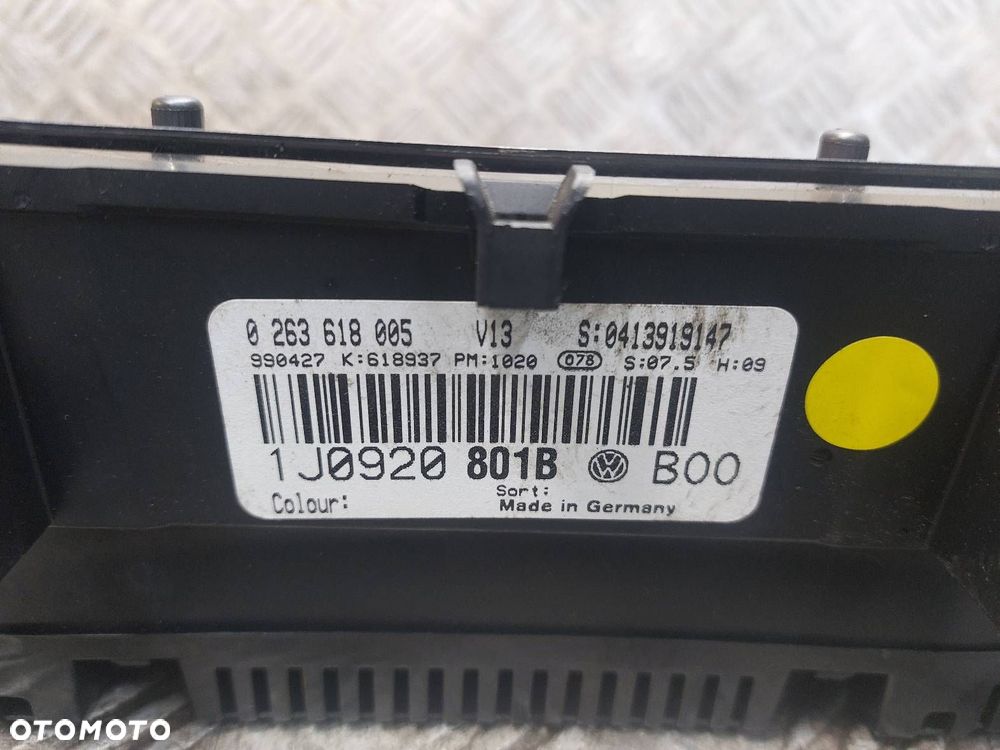 ZESTAW STARTOWY VOLKSWAGEN BORA I 1.6 8V 06A906019BQ 4B0905851C 1J0920801B - 6