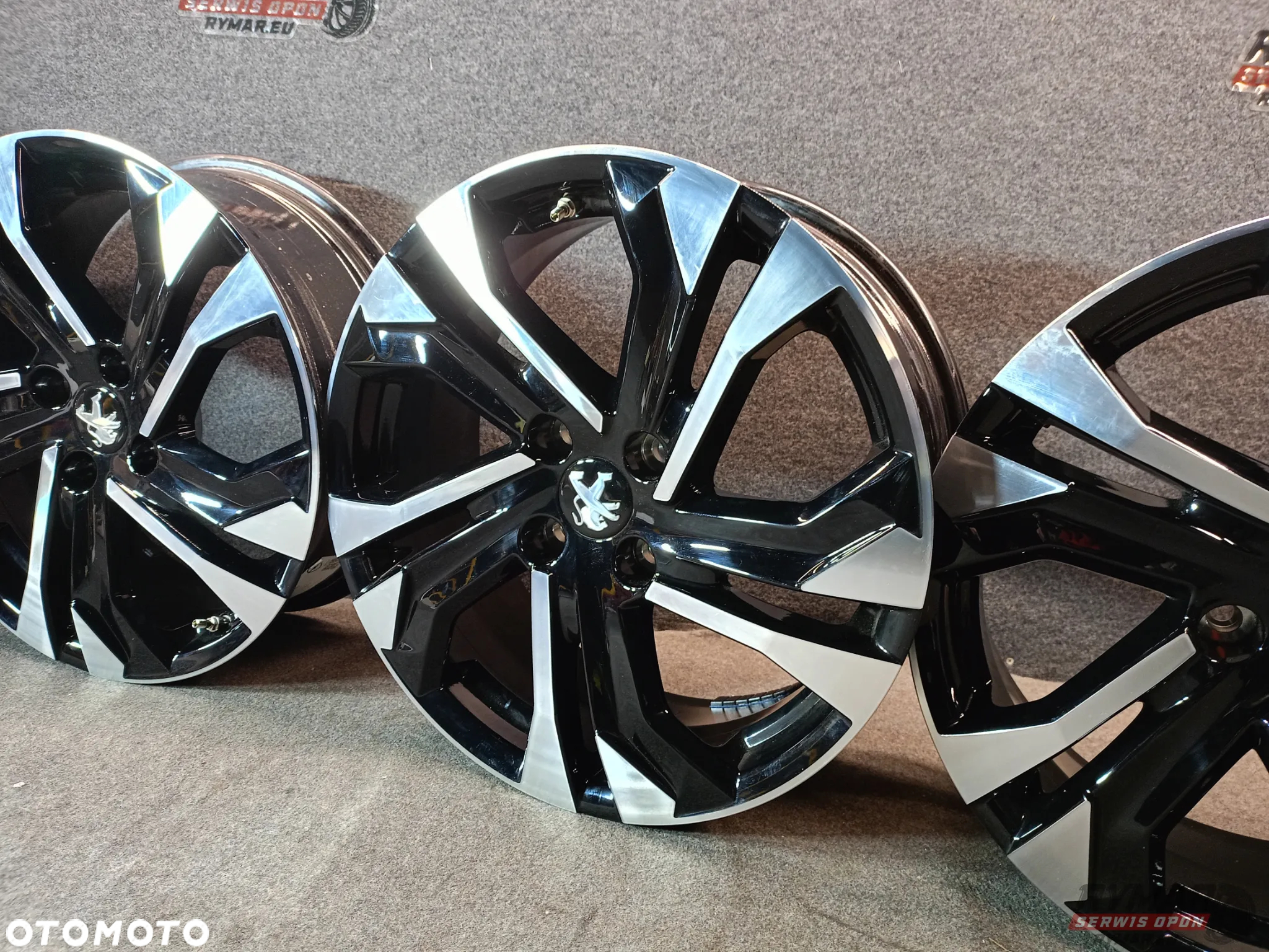 ŚLĄSK ALUFELGI 6.5X17" 4X108 ET32 OE PEUGEOT CITROEN ORYGINAŁ KOMPLET - 3