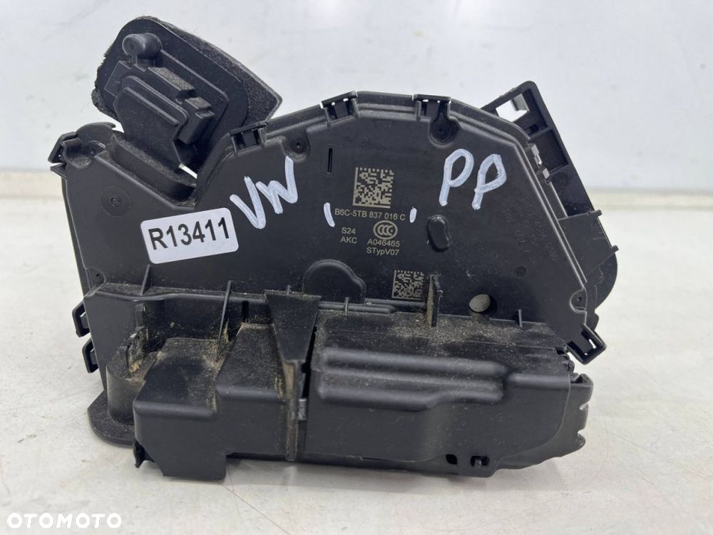 Zamek drzwi VW Tiguan Caddy Passat Golf Fabia Karoq Kodiaq Octavia PRAWY przedni 7 PIN 5tb837016c - 2