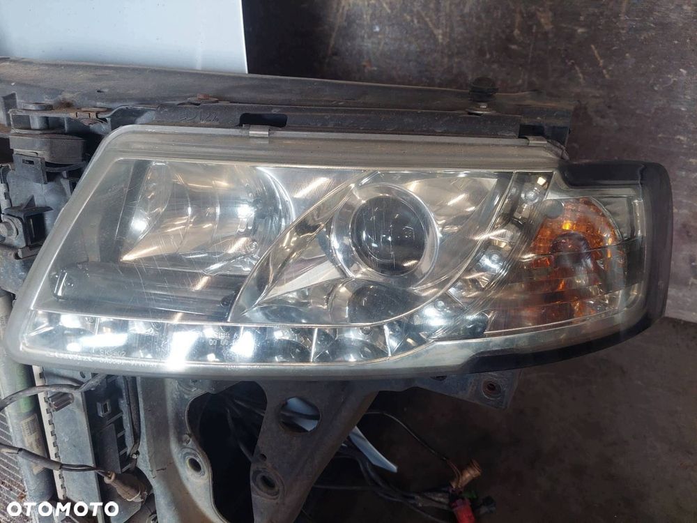KOMPLETNY PRZÓD MASKA PAS LAMPY BŁOTNIK VOLKSWAGEN PASSAT B5 LB7Z - 7