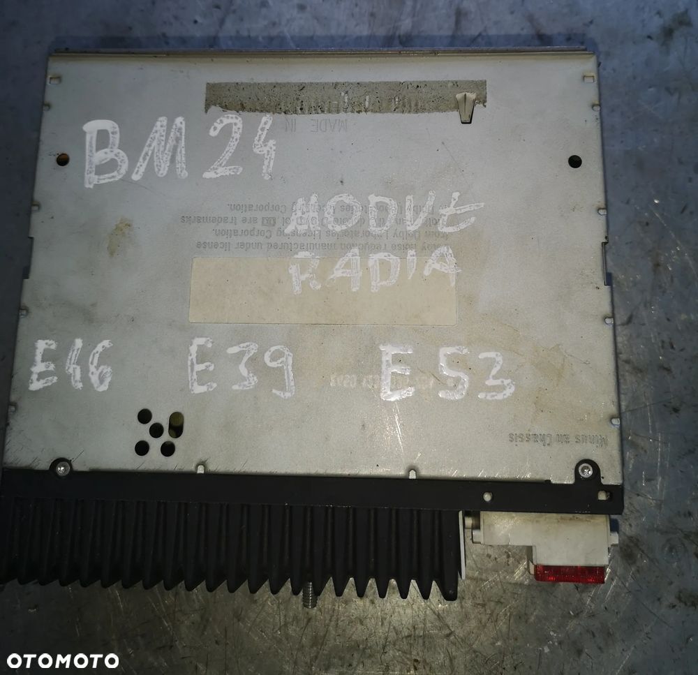 BMW E38 E39 E46 E53 X5 Moduł tuner radia BM24 6512690713 - 1