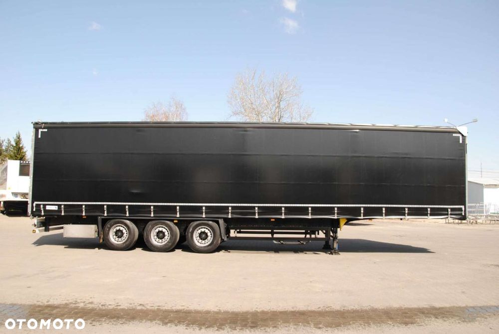 Schmitz Cargobull SCS kurtyna, podnoszona oś - 3