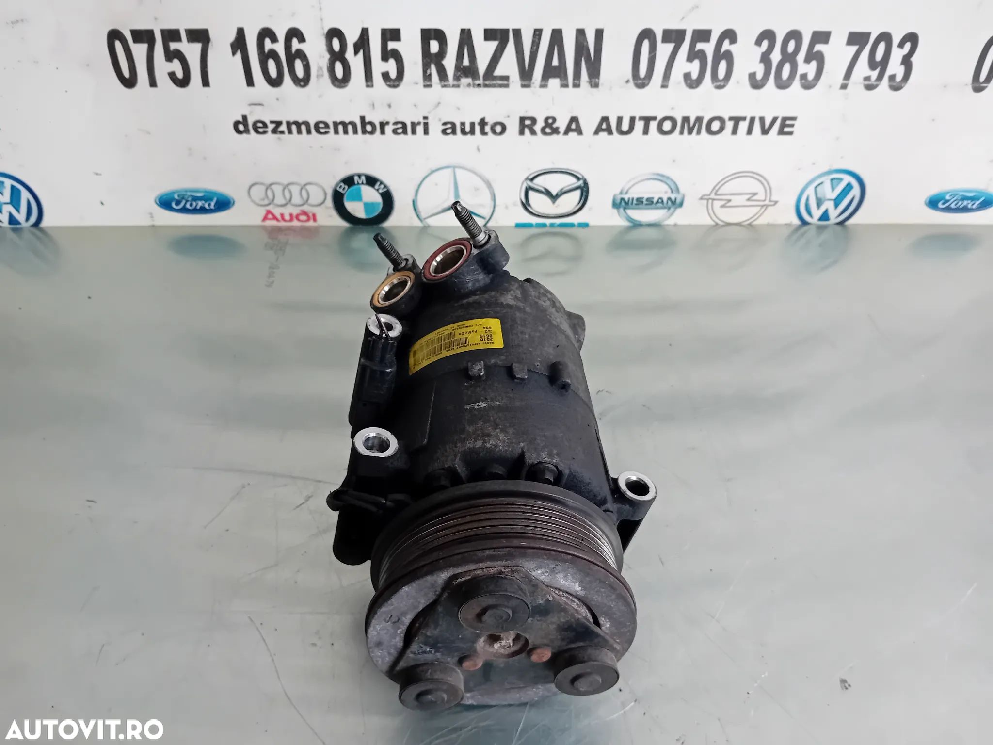 Compresor Clima Ford Kuga 1 I Focus 3 Mondeo Mk4 2.0 Tdci 2008-2013 Cod AV41-19D629-AC - 1