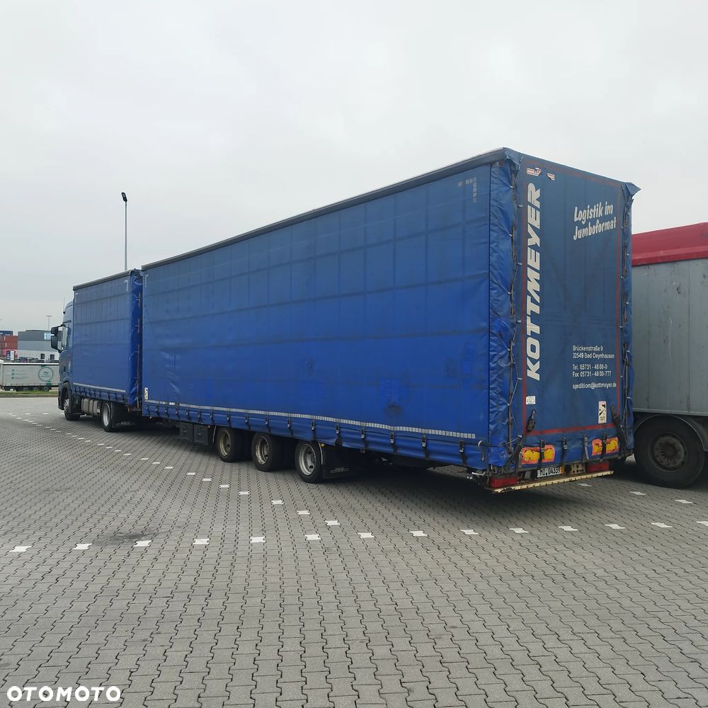 H&W 59000 zł netto Tridem tandem 3 osiowy firanka - 1