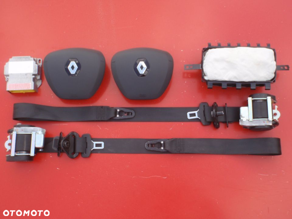 RENAULT CAPTUR DESKA KONSOLA KOKPIT PULPIT PÓŁKA PARAPET AIRBAG PODUSZKI PASY naprawa regeneracja !! - 7