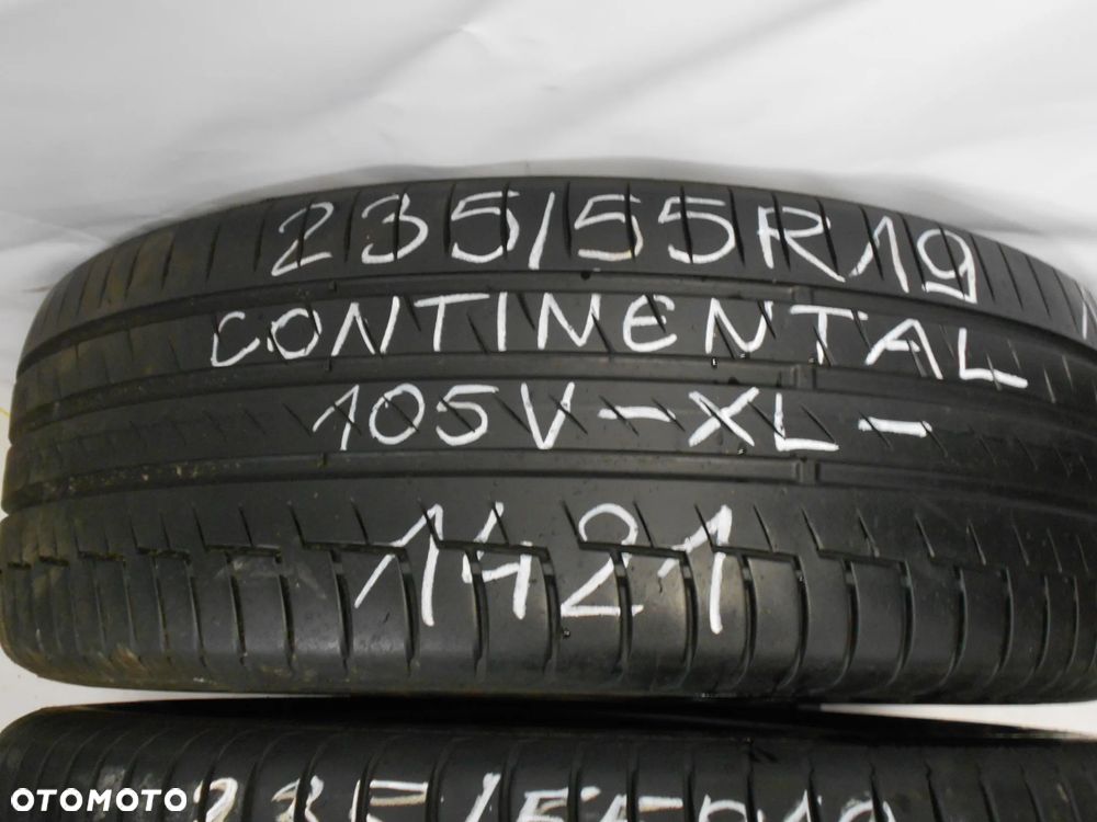 OPONY 235/55R19 CONTINENTAL PREMIUM CONTACT 6 XL DOT 1721 7.5MM - 2