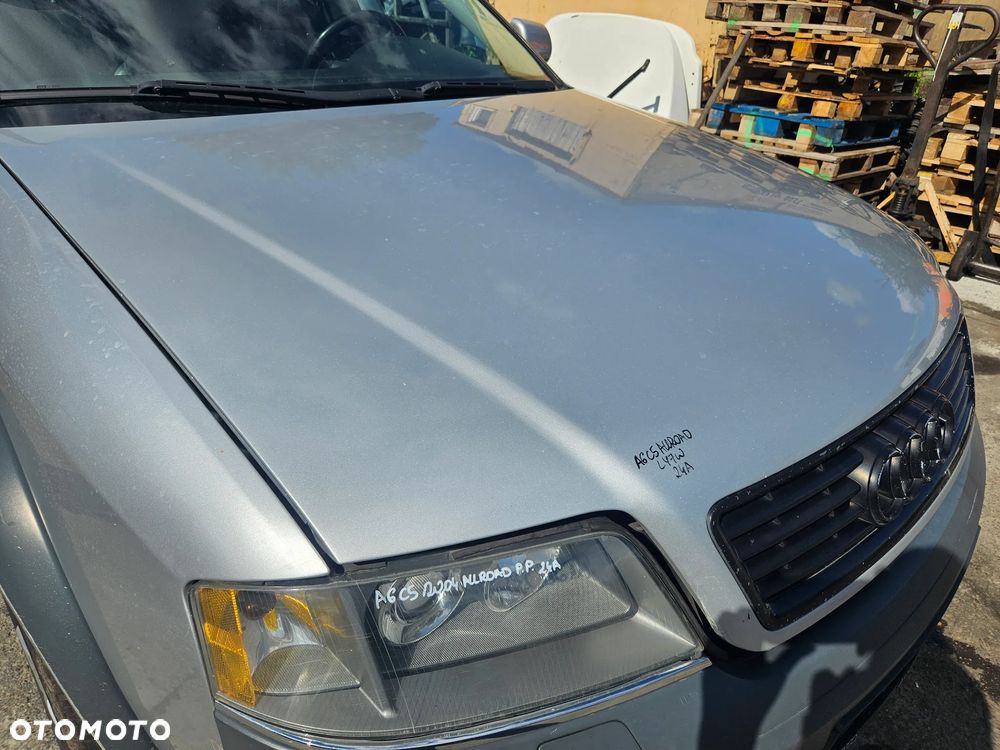 AUDI A6 C5 ALLROAD LIFT MASKA POKRYWA SILNIKA LY7W - 11