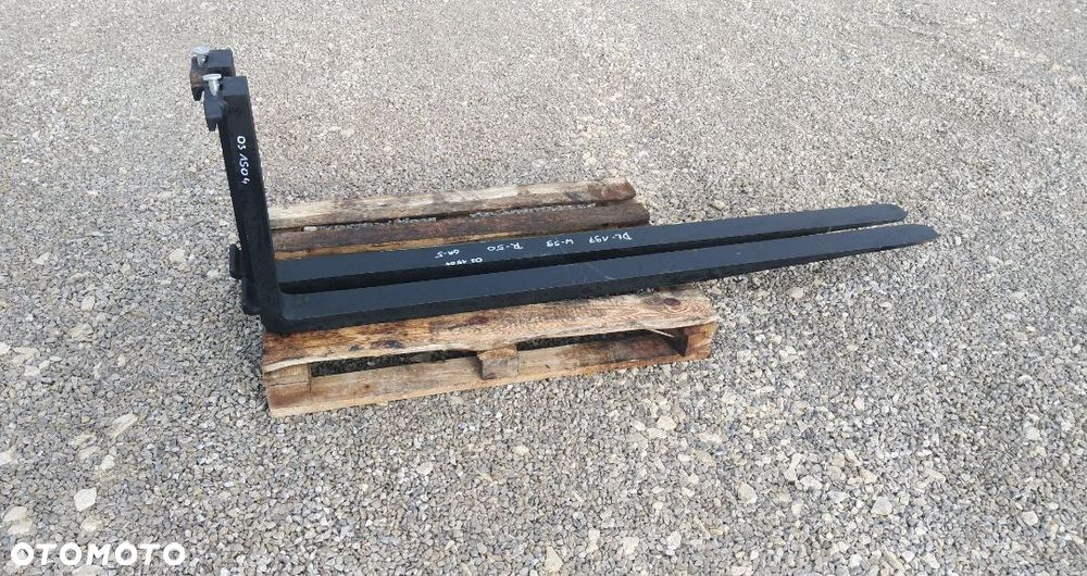 Widły 200 cm 2 m bez karetki Grubość 5 cm [OS 1504] - 6