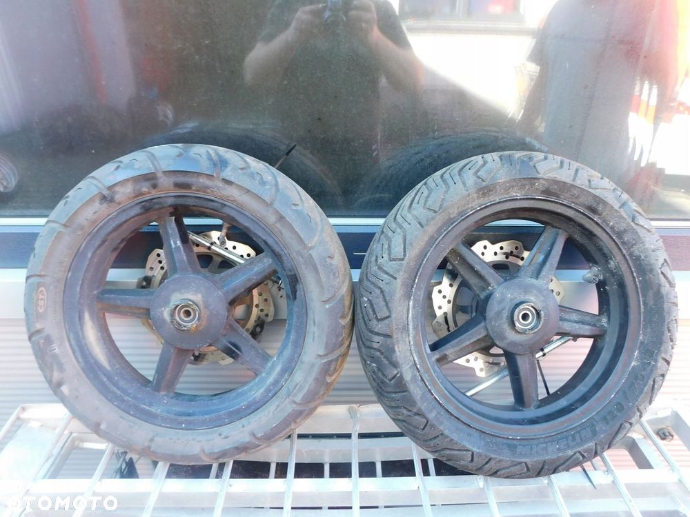 KOŁA DO WÓZKA TACZKI KOMPLET 120/70-12 - 1