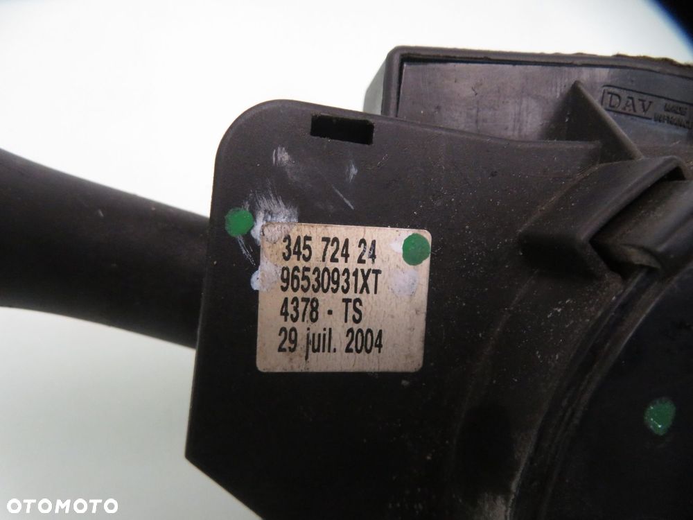 PRZEŁĄCZNIK ZESPOLONY PEUGEOT 307 SW 96530931XT 34572424 COM2000DAV - 8