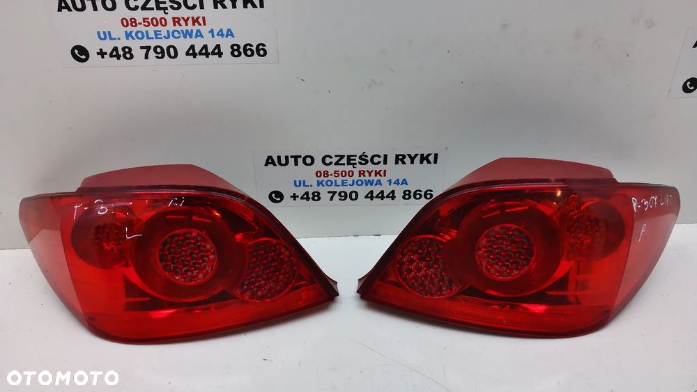 Peugeot 307 HB lift Lampa Tyl Prawa Lewa - 1